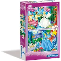 Clementoni Puzzel 2 x 20 Cinderella
