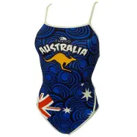 Turbo Australia Swimsuit Blauw 2XL Vrouw