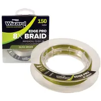 Wizard Edge Pro 8x Gevlochten Vislijn 150 M Transparant 0.180 mm