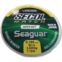 Colmic Secol Match Flurocarbon 50 M Transparant 0.165 mm