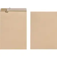 Herlitz envelop - DIN B4 - zonder venster - bruin - 10st.