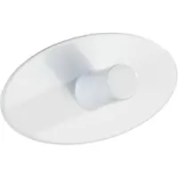 Wenko Wandhaak Zelfklevend Piceno 3,6 X 6,5 X 2,8 Cm Rvs Wit