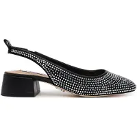 Steve madden Smitten Rhinestone [SM11003213] Slingbacks | Maat 40 Dames Zwart