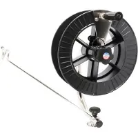 Seanox Gm 150/100 Without Fix Capacity 2000 M Spare Spool Zwart 300 mm