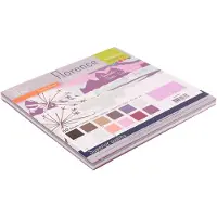 Vaessen creative Cardstock - Multipack Winter - 30,5 x 30,5 cm - 60 vellen - Glad - 216 g