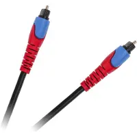 Cabletech Optische Kabel - SPDIF (Optisch) (m) naar SPDIF (Optisch) (m) - 1.5m - Zwart