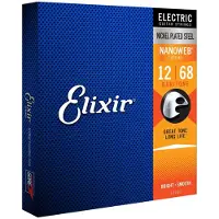 Elixir E-Git.snaren 12-68 12302 Nanoweb - Elektrische gitaarsnaren