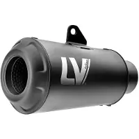 Leo Vince Lv-10 Full Black Bmw S 1000 R Abs 19-24/s 1000 Rr Abs 19-24 Gehomologeerde Uitlaatdemper
