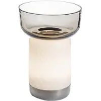 Artemide Bonta Draagbare Lamp met Kom Tall | Grey