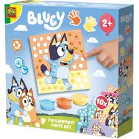 SES Creative Ses vingerafdruk verf kunstwerk Bluey