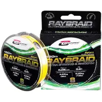 Gre Raybraid Light Game Flash Braided Line 150 M Geel 0.140 mm