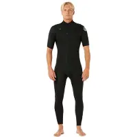 Rip Curl Dawn Patrol 22 2 Mm Korte Mouwen Neopreen Pak Rits Op De Borst