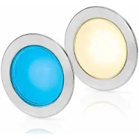 Hella Marine Slim 95 Wit &amp; Blauw Plafondlamp