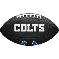 Wilson F1533XB Black Edition NFL Mini Soft Touch Team Colts voor Sport Fanzone