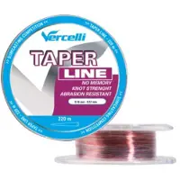 Vercelli Taper Taps Toelopende Onderlijn 220 M Veelkleurig 0.160-0.570 mm