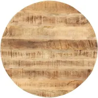 vidaXL Eettafel 180x90x76 cm, massief acacia- en mangohout