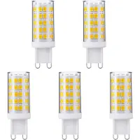 SPL G9 LED Lamp 4W Dimbaar - Warm Wit - 420lm - LED Buislamp T19 - 5 Stuks - 2700K - 230 Volt