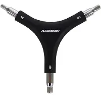 Massi & Stracke Triple Allen Key 4/5/6 Mm Transparant