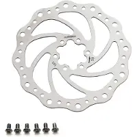 Ashima ARO 01 Remschijf Zilver || Maat: 160 mm