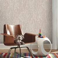 RoomMates Zelfklevend behang Wood Grain - - Muurstickers - Bruin - Vinyl