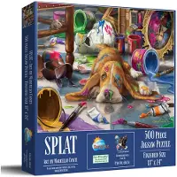 Sunsout XL legpuzzel -Verfspetters - 500 extra grote stukjes -