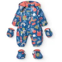 Boboli Technical Fabric Babygrow Overall