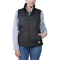 Carhartt Bodywarmer Women Relaxed Lightweight Insulated Vest Black-M
