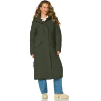 HappyRainyDays Happy Rainy Days Lange Regenjas Dames Vancouver Donkergroen