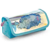 Nici Unicorn Aquario 19x9x9 Cm Pencil Case Blauw Man