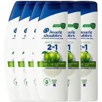 Head & shoulders Citrus Fresh 2-in-1 Anti-roos Shampoo & Conditioner voor Vet Haar - 6 x 330 ml