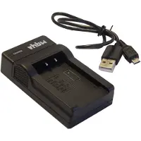 VHBW Camera acculader compatibel met o.a. Fujifilm NP-40, NP-60, NP-95, NP-120 en Kodak KLIC-5000, KLIC-5001 en KLIC-7005 accu's