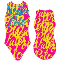 Turbo Script Swimsuit Roze XL Vrouw