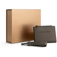 Suitsuit Portemonnee Dames Giftset Klein - Clutch - Pasjes Houder - Reis Portefeuille - Corinthian Bronze