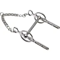 Feeling Liverpool Straight Paard Bit Zilver 11.5 cm