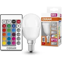 Osram LED lamp E14 4,2W Star+ Druppel remote