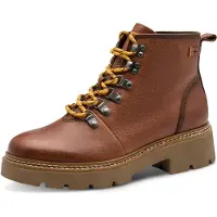 Tamaris Veterlaarsjes cognac