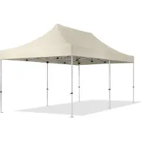 TOOLPORT 3x6 m Easy up partytent, PROFESSIONAL alu 40mm, crème