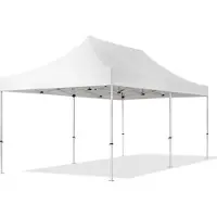 TOOLPORT 3x6 m Easy up partytent, PROFESSIONAL alu 40mm, wit