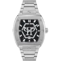 Philipp Plein Watches Analoog horloge zwart / zilver