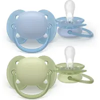 Philips Fopspeen Phillips Avent Ultra Soft Lichtblauw/Groen
