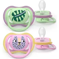 Philips Fopspeen +6m Air feuille/chat 2 St Fopspeen