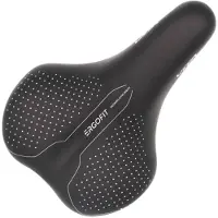 Mvtek Ergofit Saddle With Clamp Zwart 180 mm