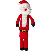 Happy pet soft squeaky kerstman