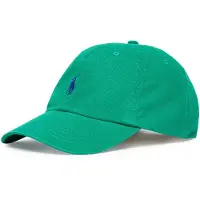 Ralph Lauren Dames De iconische lichtgroene katoenen Chinese pet (OSFA), Casual 211912843002