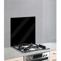 Wenko Keukenwand Unikleur Kookplaatwand, spatbescherming voor kookplaat of spoelbak, gehard glas (1-delig)