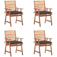 vidaXL Nachtkastjes 2 st 40x35x50 cm bewerkt hout hoogglans wit