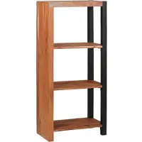 vidaXL Boekenplank Bruin 50 x 30 x 110 cm Massief Acacia Hout