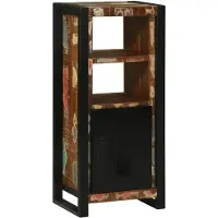 vidaXL Badkamerkast Bruin 40 x 30 x 90 cm Massief Gerecycleerd Hout