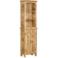 vidaXL Boekenkast 50x30x180 cm massief mangohout