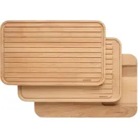 Brabantia Profile Houten Snijplanken - Snijplankenset 3-delig